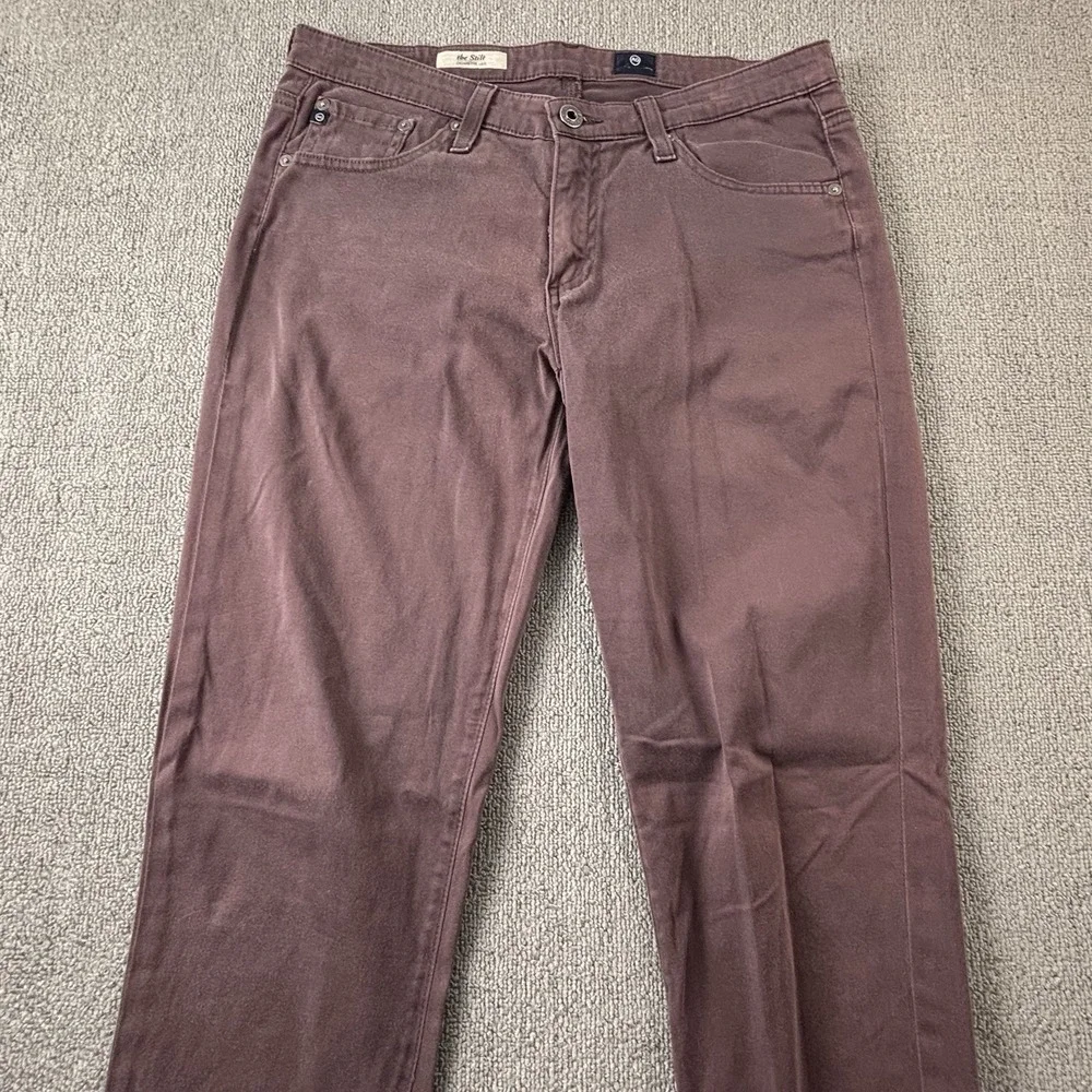 AG Adriano Goldschmeid Pants Adult Size 29W 29L Red Casual Jeans Men's